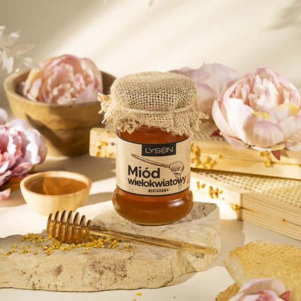 Naturalny Miód Wielokwiatowy 400g - Łysoń